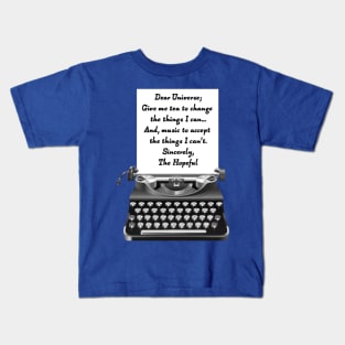 Dear Universe: Tea and Music Kids T-Shirt